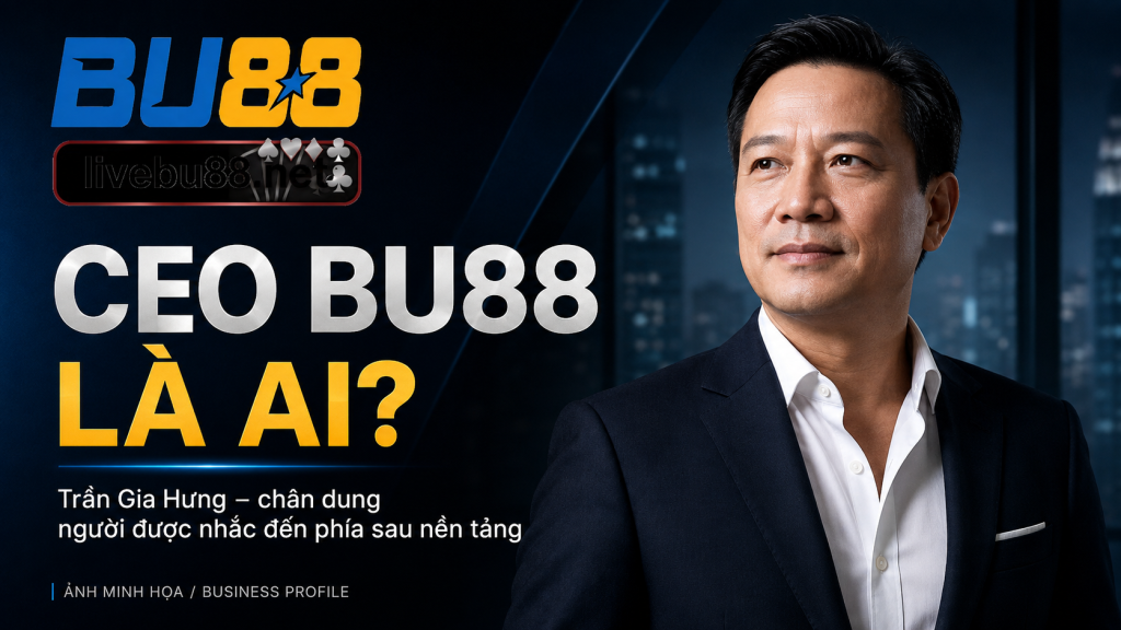 CEO BU88 là ai? Chân dung người đứng sau nền tảng 1 CEO BU88 là ai?