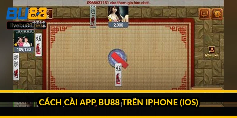Cách cài app BU88 trên iPhone (iOS)