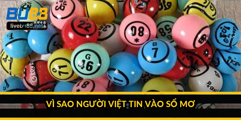 Vì sao người Việt tin vào sổ mơ?