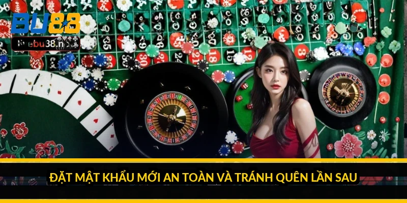 Đặt mật khẩu mới an toàn và tránh quên lần sau